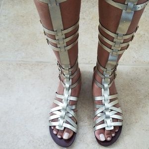 Steve Madden Gold Gladiators